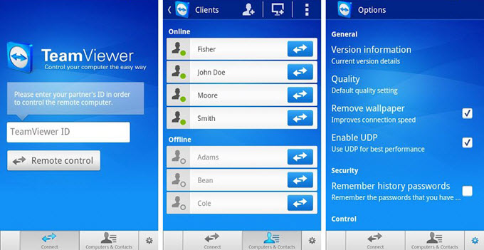 Teamviewer not allowing control